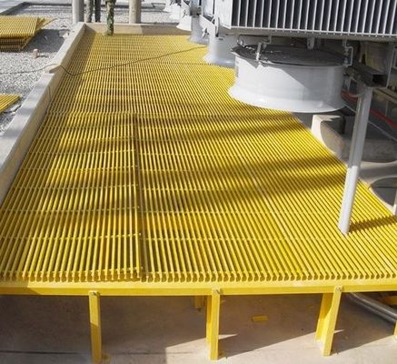 Technik Pultruriertes GRP-Glasfaserdeckboden für korrosionsbeständige Schiffsgänge