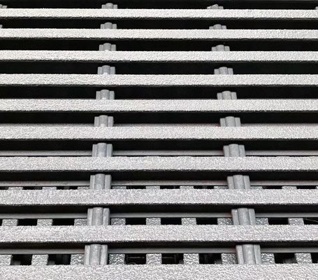 Schneidende FRP-Gitter Zugangssystem für rutschfeste Gehwege 25 mm 38 mm 50 mm hohe GFRP-Gitter