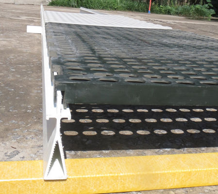 Schneidedienst FRP Schweinebodenbalken für Schweinefarmbau 100 120 135 150mm Balken