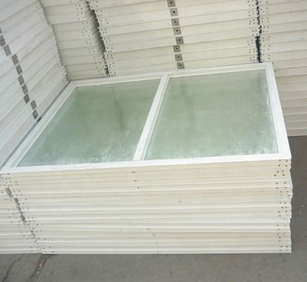 Hochtemperaturbeständige vertikale GRP-FRP-Fensterblinde für industrielle Anwendungen