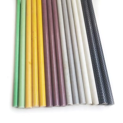 Technik Pultrusion Glasfaserpfähle 6,9mm-25mm für Straßenmarkierungen Zelte und Gärten