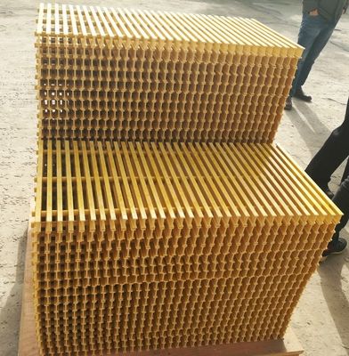 Technik Pultrurierte, abschleppfeste, isolierte Sicherheitsgitter aus FRP für industrielle Umgebungen