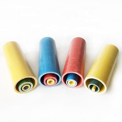 Zusammengesetzte Farben Glatte Glasfaser Pultrudierte Komposite Runde Hohlrohre für den Markt