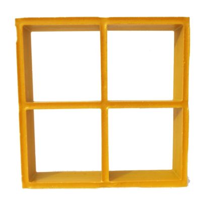 Schneidedienst 50x50mm Großnetz FRP Gitterzaun Glasfaser Lüftungsgitter
