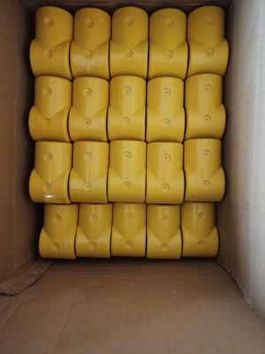 UV-geschützte T-Cross-Tee-Verbindung aus Glasfaser für 36 mm und 50 mm FRP-Zaunrohre
