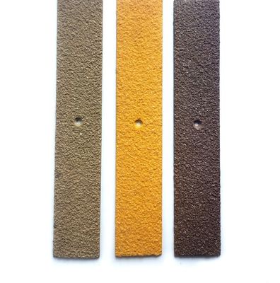 FRP-Material Rutschfester Glasfaser-Verbundschrittstreifen für Decking 1m bis 11,6m Länge