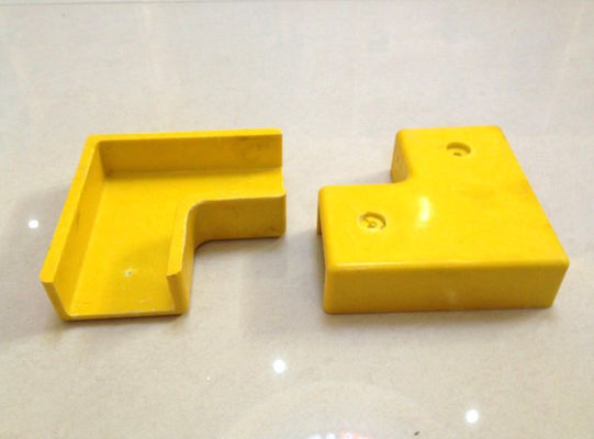 Pultrurierte 50 mm Quadratröhre FRP Handrail Zaun Post Basis mit Schneidfähigkeit