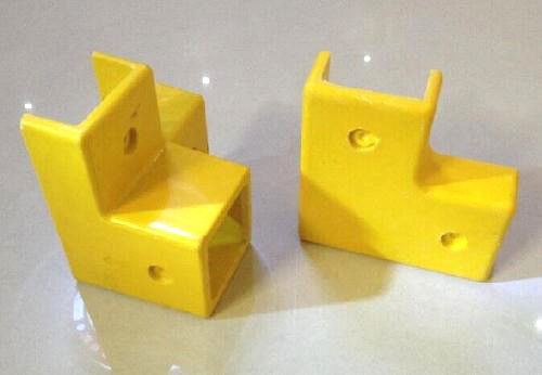 Industrie-Stil 50mm FRP-Handgurt/Zaun-System GRP-Handgurt Zubehör Klemmen T-Fittings Cross Tee
