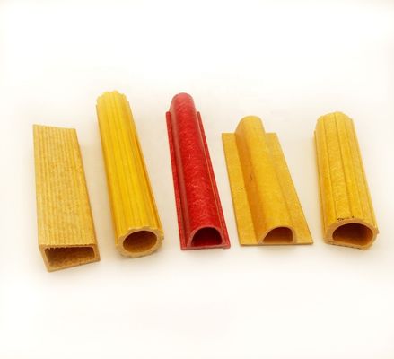 Glatte Schienenprofile aus Glasfaser für eine Länge von 1 m bis 11,6 m
