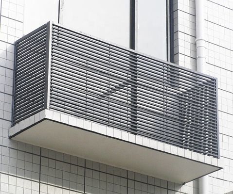 Anti-Aging FRP Glasfaser Verbundbalkon GRP Gitterzaun für industrielle Position