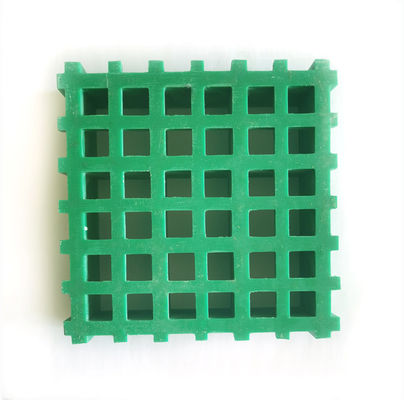 Hochfeste geformte Glasfasergitter 38x38mm isolierte GRP Frp-Gitter für Marine
