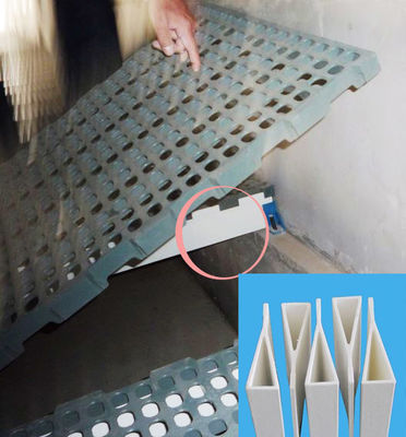 GRP Glasfaser FRP Geflügelbroiler Schieferbodenstützbalken mit Pultrusionstechnik