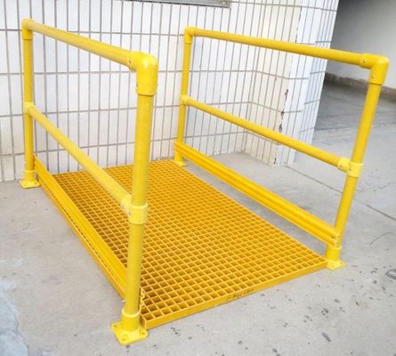 Chemisch korrosionsbeständige FRP-GRP-Balustraden und Glasfaserhandgriffe für Industriezwecke