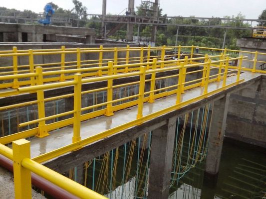 Chemisch korrosionsbeständige FRP-GRP-Balustraden und Glasfaserhandgriffe für Industriezwecke