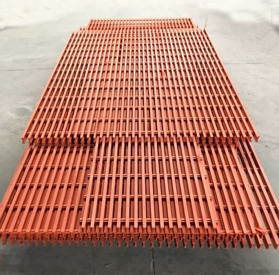 Lange Lebensdauer Pultrured FRP Dock Grating Walkway mit 40% offener Fläche und Schneiden