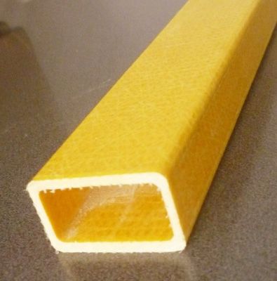 Als Anforderung Quadrat GRP Rohr Frp Quadrat Hohlbereich Glasfaser Box Rohr Profil