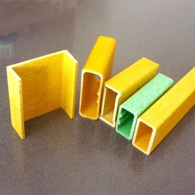 Als Anforderung Quadrat GRP Rohr Frp Quadrat Hohlbereich Glasfaser Box Rohr Profil