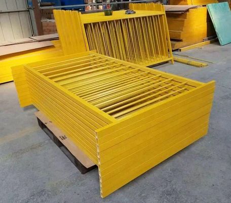 Dauerhafte Glasfaserverbundwerkstoffverstärkte Kunststoffzaun