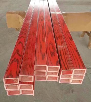 Hohe Festigkeit Glasfaser Deck Board Panel mit Holzkorn-Finish 80% offene Fläche