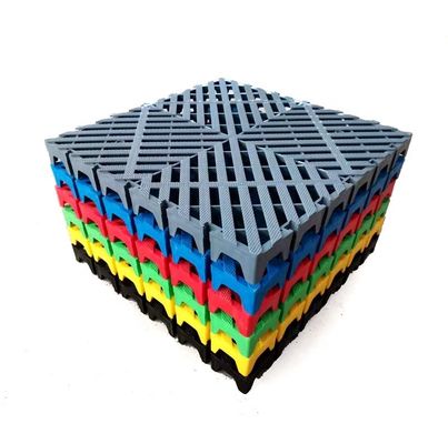50x50x5.0cm Kunststoff-Garage-Bodenmatten für Autowaschwerkstatt
