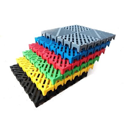50x50x5.0cm Kunststoff-Garage-Bodenmatten für Autowaschwerkstatt