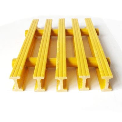 25 mm 38 mm GFRP Glasfaser Pultruded FRP Bodengitter für Decking Walkway