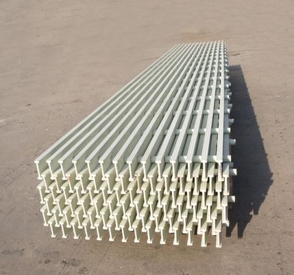 25 mm 38 mm GFRP Glasfaser Pultruded FRP Bodengitter für Decking Walkway