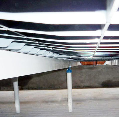 Glatte 120 mm FRP-Glasfaser-Verbundstützbalken für Schweinefertigung Kiste Bodengestaltung