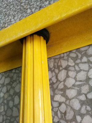 Isolierte Leiterbahnen aus langlebigen FRP-GRP-Glasfaserverbundenen Leiterbalken für Industriezwecke
