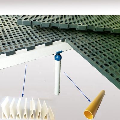 Schneidedienst FRP-Bodenbalken für Geflügelfarmen-Schiefer