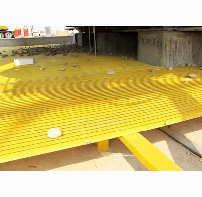 Technik der Dachgitterung Pultrudierte hochfeste FRP-Gitterplatte für den Bau