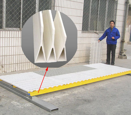 Viehzucht Dung Board Glasfaser Balken Hochfestigkeit FRP Balkenlänge 1m bis 11,6m