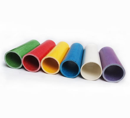 Glatte Glasfaser Rundrohr FRP GFRP-Rohr/Stähle Profil für individuelle Schneidbedürfnisse