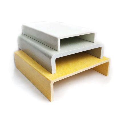 Hochfeste Glasfaser-Z-Profile für Dachgitter/Bodenunterstützung, nach Bedarf maßgeschneidert