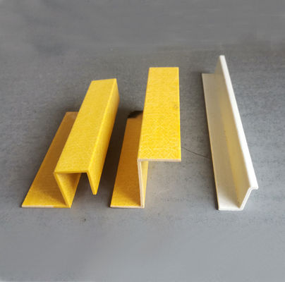 FRP-Glasfaser-Pultruded-Z-Beam-Profil leicht und robust für Eckverbindungen