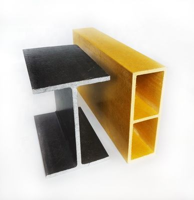 Isolierte Leitern Hochfestigkeit Glasfaser H Kanal GFRP FRP H Profile für Produkte