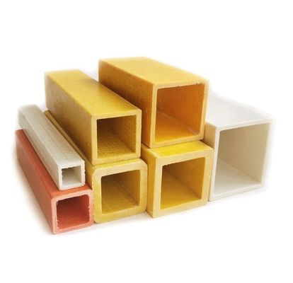 Schneidtechnik 19mm 30mm 40mm 50mm Fiberglas Quadratrohr Profil FRP Quadratform
