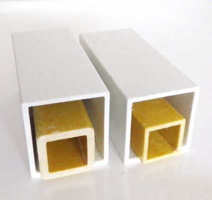 30mm 38mm 44mm 50mm Pultrurierte GFRP-FRP-Quadratrohr