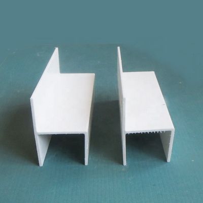 Leichtgewichtiges FRP-H-Profil, Glasfaserverstärktes Kunststoff-H-Glas für eine Länge von 1 m bis 11,6 m