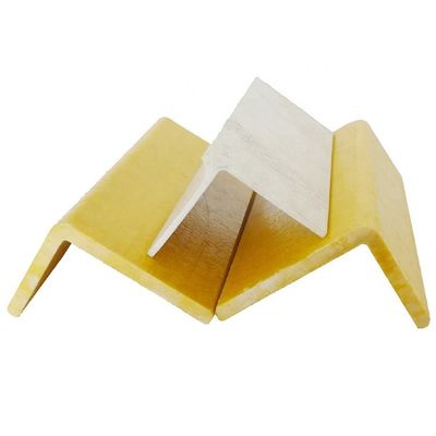 Hohe Festigkeit Pultrured FRP Glasfaser Winkel Bar 20mm-150mm mit angepassten Farben