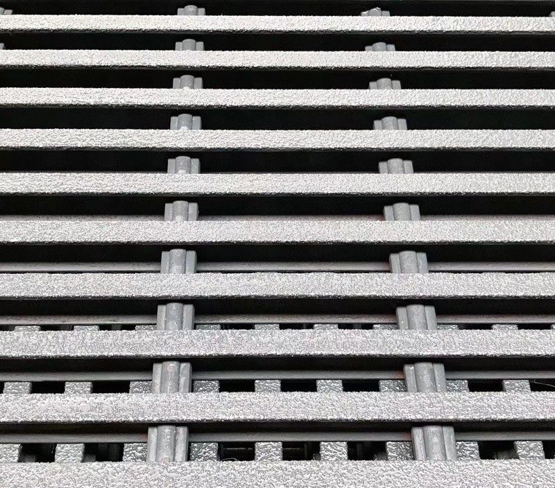 40% offene Fläche Glasfaserdeckboden FRP Gitter Gehweg für Kundenanforderungen