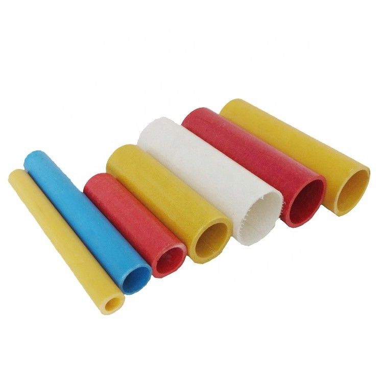 Zusammengesetzte Farben Glatte Glasfaser Pultrudierte Komposite Runde Hohlrohre für den Markt