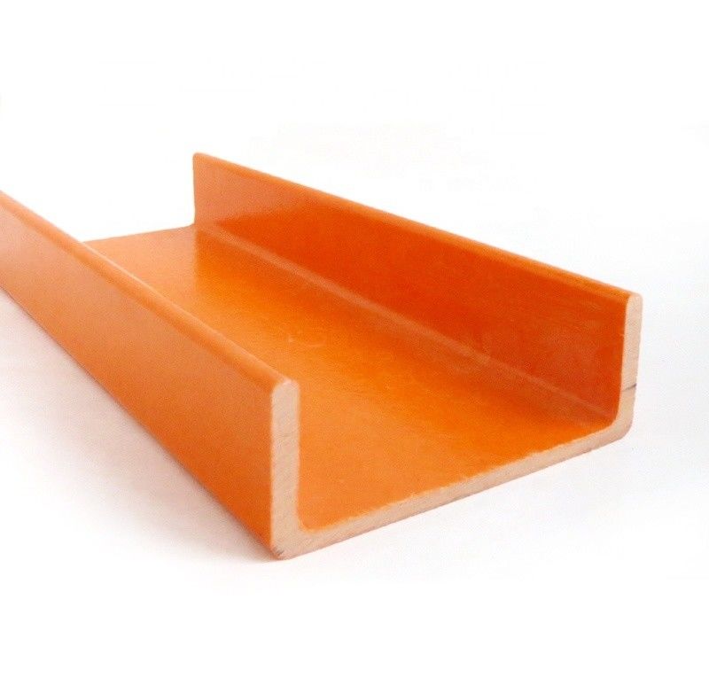 Als Anforderung Anti-Korrosions-GRP FRP-Kanal Abschnitt Glasfaser C-Form-Kanal