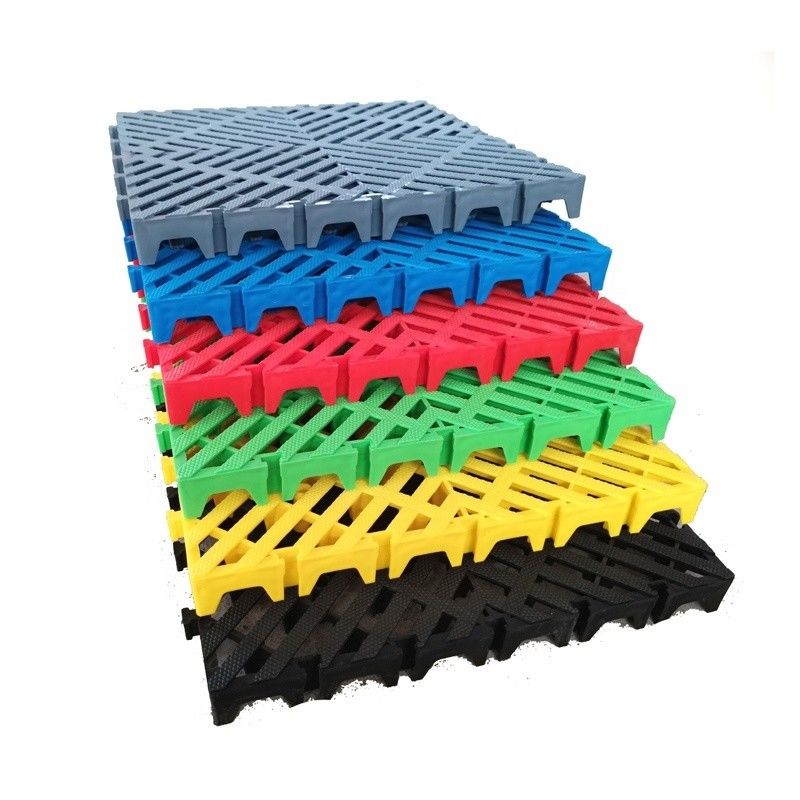 50x50x5.0cm Kunststoff-Garage-Bodenmatten für Autowaschwerkstatt