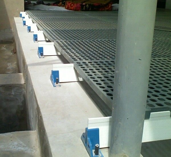 Viehzucht Dung Board Glasfaser Balken Hochfestigkeit FRP Balkenlänge 1m bis 11,6m